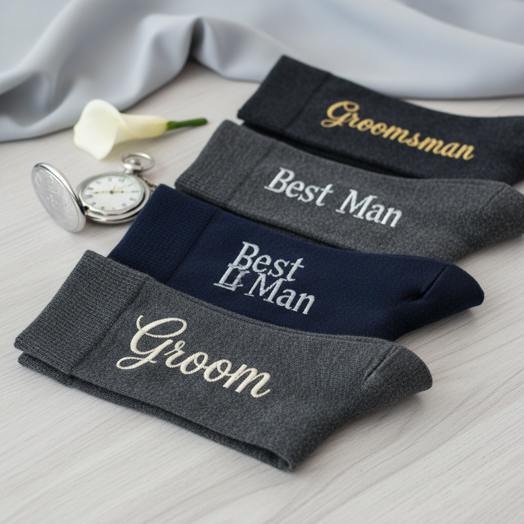Personalized Groomsmen Socks